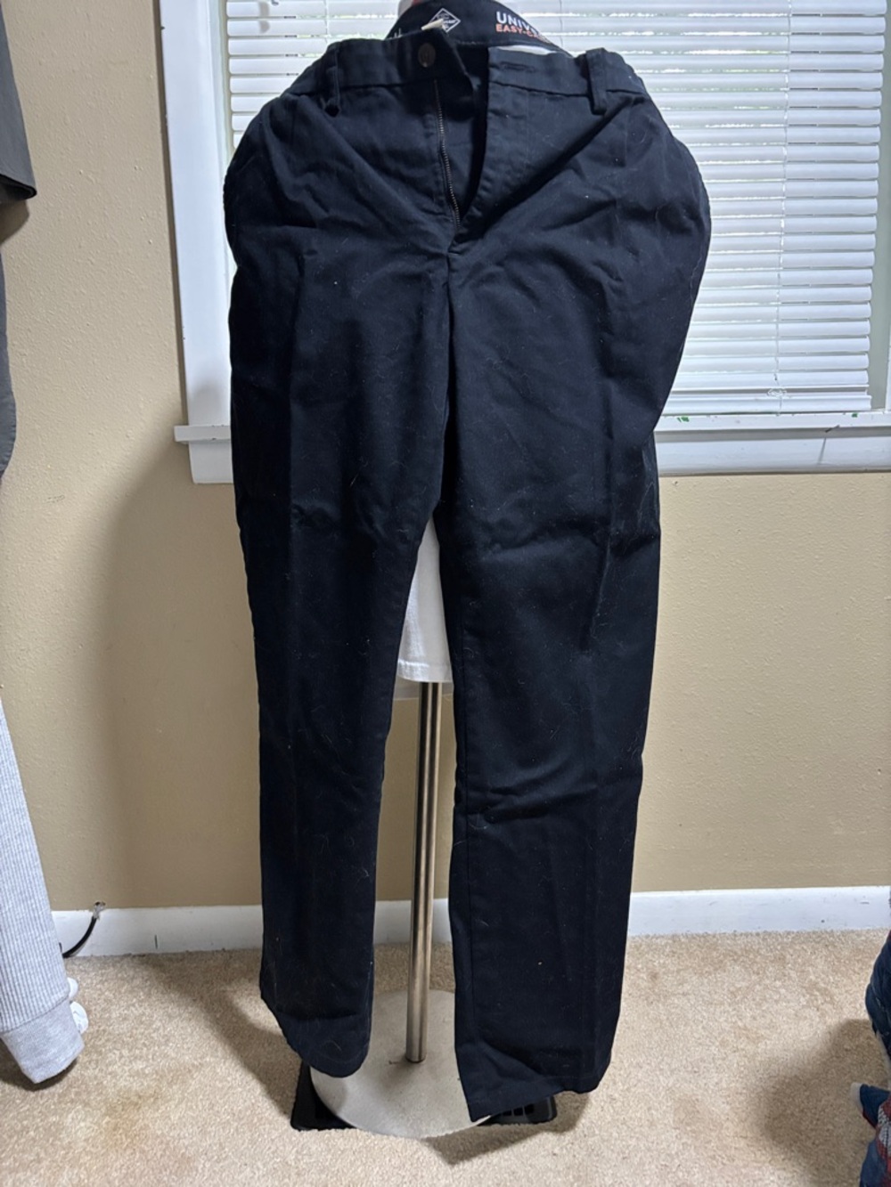 St. John's Bay Black Chinos
